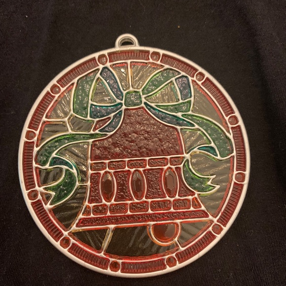 TIFFANY 1977 Hallmark Holiday HIghlights Acrylic Ornament BELL - Picture 3 of 6